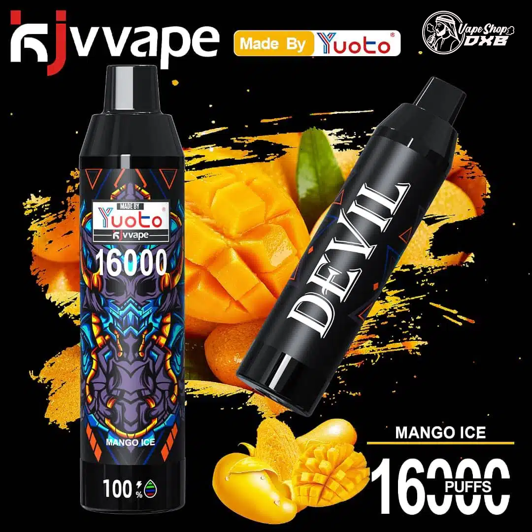 YUOTO KJV 16000 Puffs 5% Nicotine Disposable Vape | Dubai