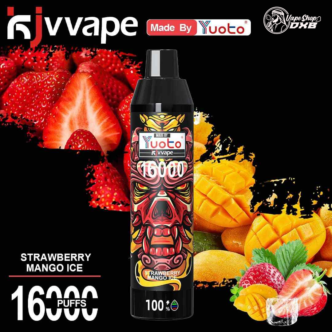 YUOTO KJV 16000 Puffs 5% Nicotine Disposable Vape | Dubai