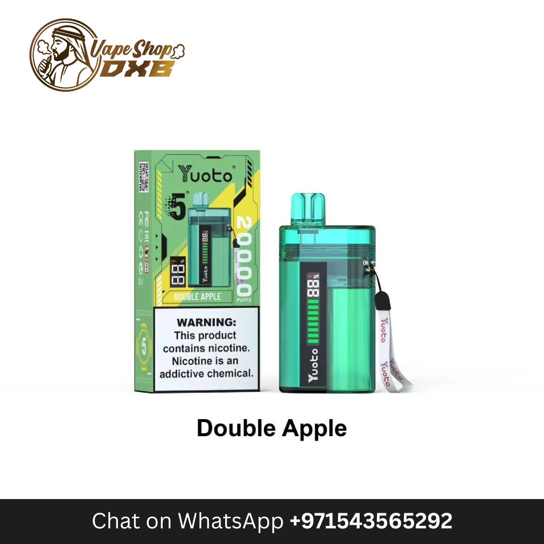 YUOTO Oil Core 20000 Puffs 20mg & 50mg Separation Disposable Vape Dubai
