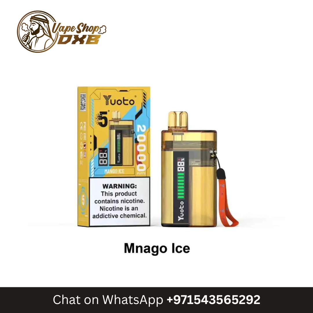 YUOTO Oil Core 20000 Puffs 20mg & 50mg Separation Disposable Vape Dubai