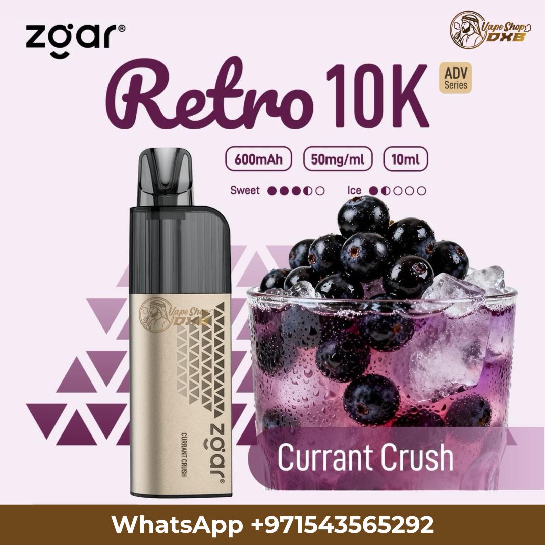 ZGAR Retro 10000 Puffs Disposable Vape Dubai 