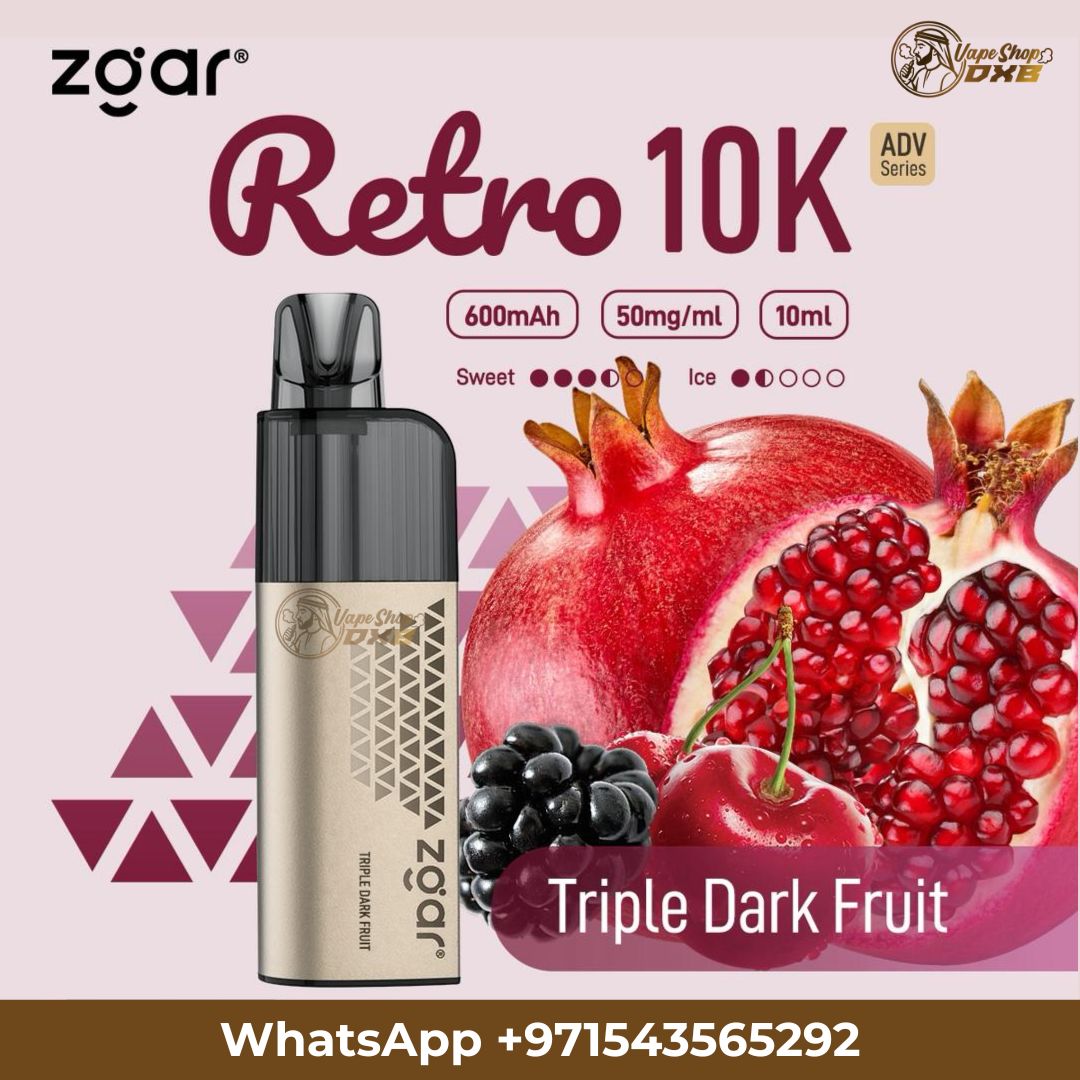 ZGAR Retro 10000 Puffs Disposable Vape Dubai 