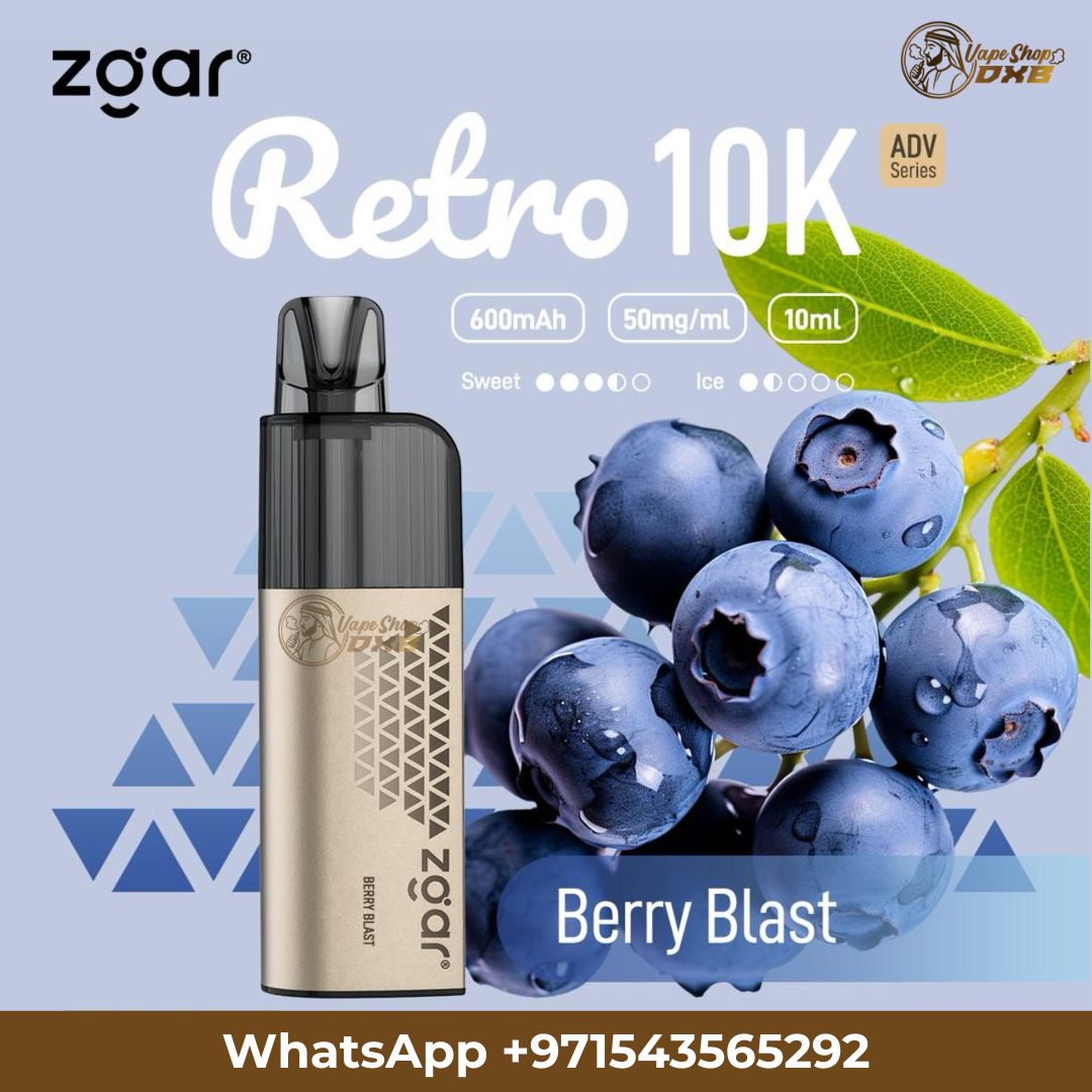 ZGAR Retro 10000 Puffs Disposable Vape Dubai 