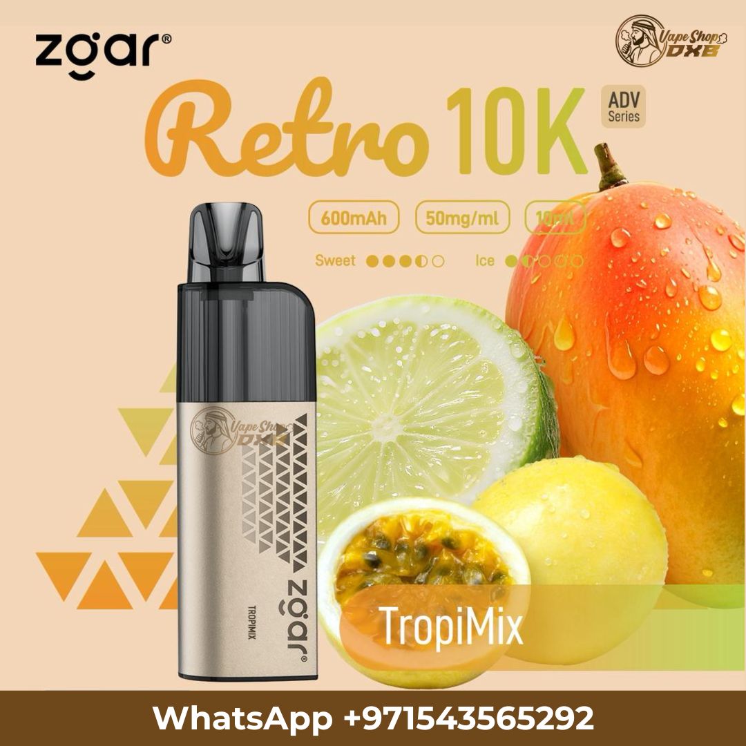 ZGAR Retro 10000 Puffs Disposable Vape Dubai 