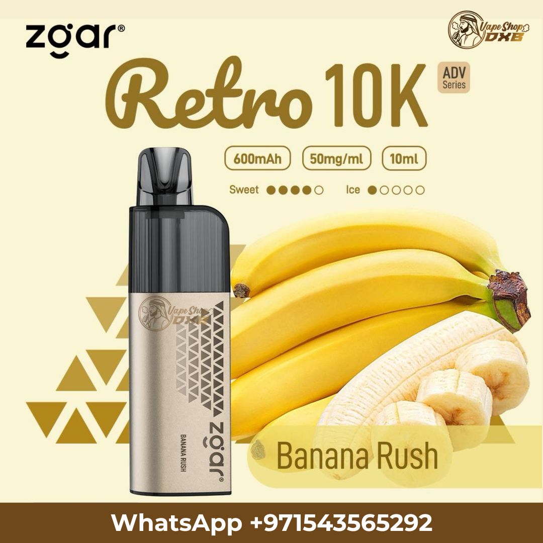 ZGAR Retro 10000 Puffs Disposable Vape Dubai 