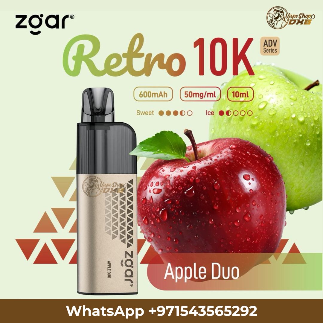 ZGAR Retro 10000 Puffs Disposable Vape Dubai 