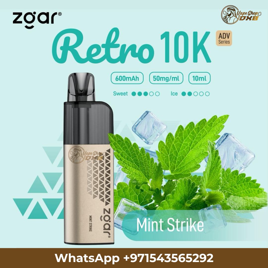 ZGAR Retro 10000 Puffs Disposable Vape Dubai 