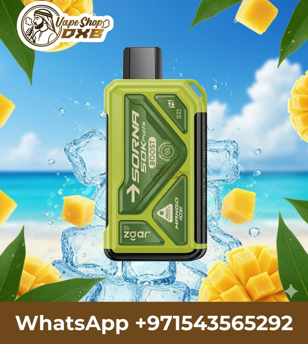 ZGAR Sorna Boost 50000 Puffs Vape Dubai | 50K Disposable Vape UAE