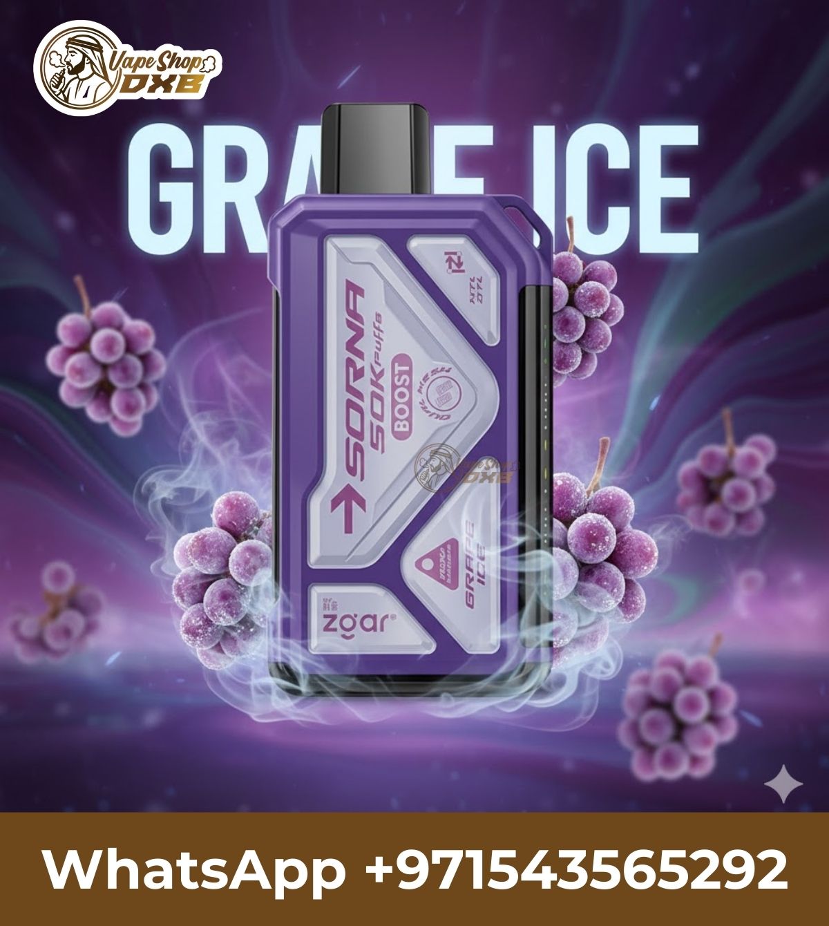 ZGAR Sorna Boost 50000 Puffs Vape Dubai | 50K Disposable Vape UAE