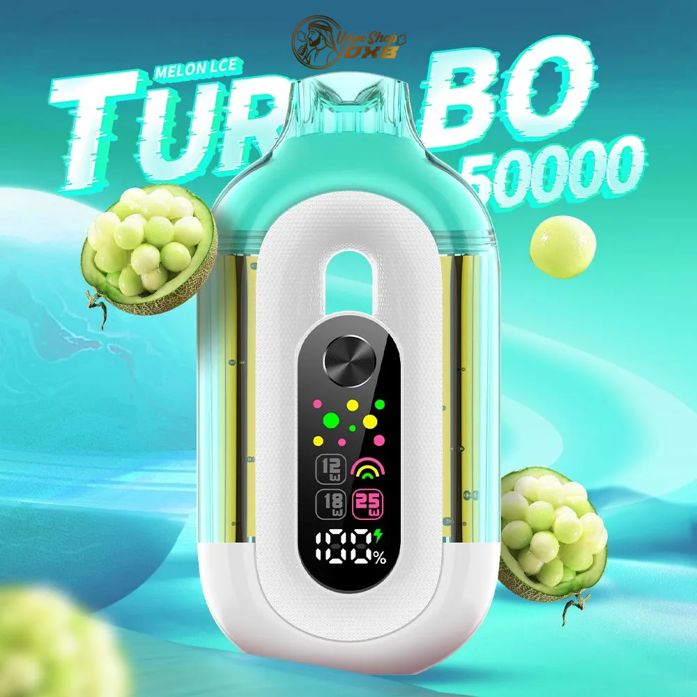 Bounce Turbo 50000 Puffs Vape | Adjustable Wattage Disposable in Dubai