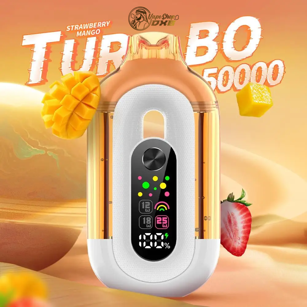 Bounce Turbo 50000 Puffs Vape | Adjustable Wattage Disposable in Dubai