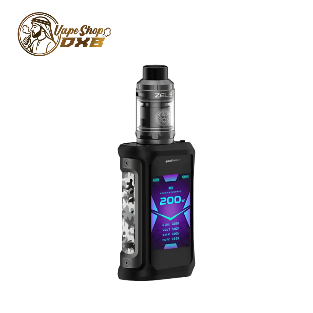 Geek Vape Aegis X Zeus 200W Dual Battery Kit – Dubai, UAE